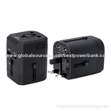 Universal International Travel Power Plug Adapter with UK/US/AU/EU Plugs